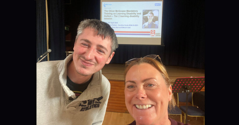 Oliver McGowan training